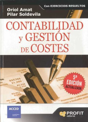 Libro Contabilidad Y Gestion De Costes De Pilar Soldevila  P