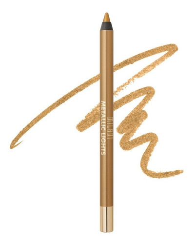 Delineador Metallic Lights Foil Eyeliner Pencil 02 Gold Beam