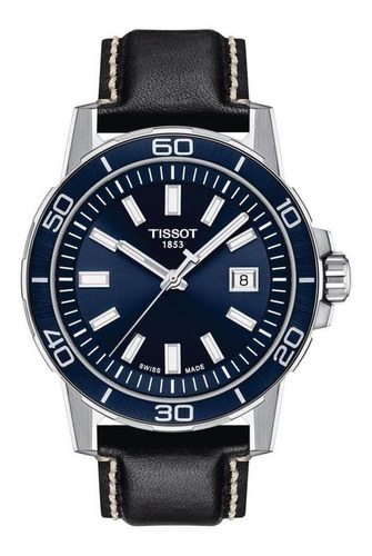 Relógio Tissot Supersport Gent T125.610.16.041.00 Quartz