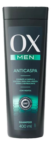Shampoo Ox 400ml Men Anticaspa