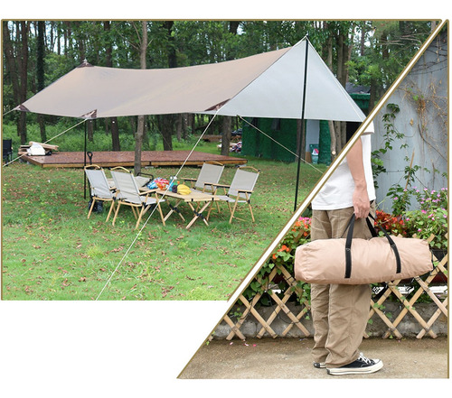 Carpa Toldo Rain Cover 3x5 Mts. Camping Impermeable