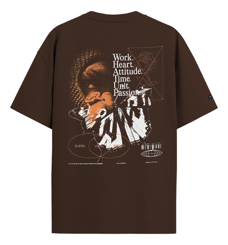 Polera Whatup Hombre Sueño Local Brown