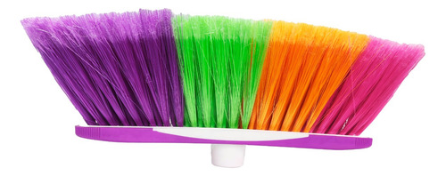48 Escoba Cepillo Extra Suave Colori Pisos Finos Perico S/b