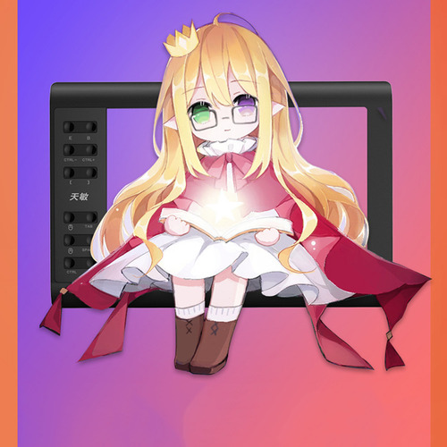 Tableta De Dibujo Con Placa De Entrada De Pantalla