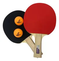 Comprar Set De Ping Pong 2 Raquetas Dos Pelotas Marca Regent