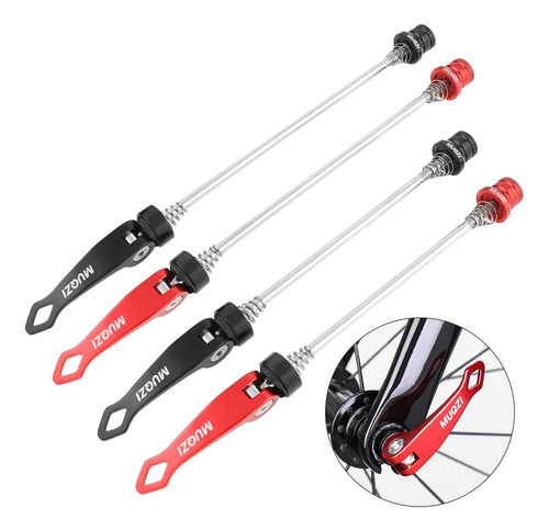 Yutuing Bicicleta Liberación Rápida Pincho Clip Perno Eje Ru