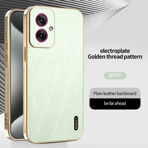 Funda Protectora Para Xiaomi Poco F5 5g/f5 Pro, Marco Galvanizado, De Lujo, Resistente A Los Arañazos, Piel De Seda