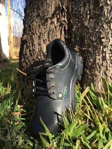Art 108 Ne Zapato Trabajo Acero Cuero Suela Caucho Krapert