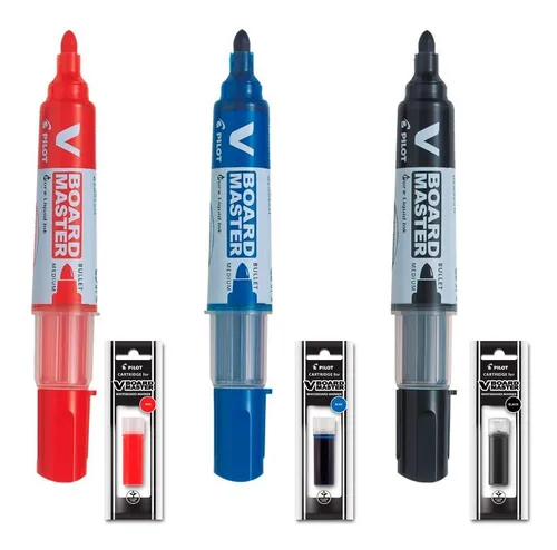 comprar Set Plumón Pizarra Recargable V Board Master