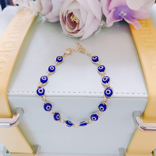 Reaowazo Pulsera De Mal De Ojo Para Mujer, Tobillera De Ojo