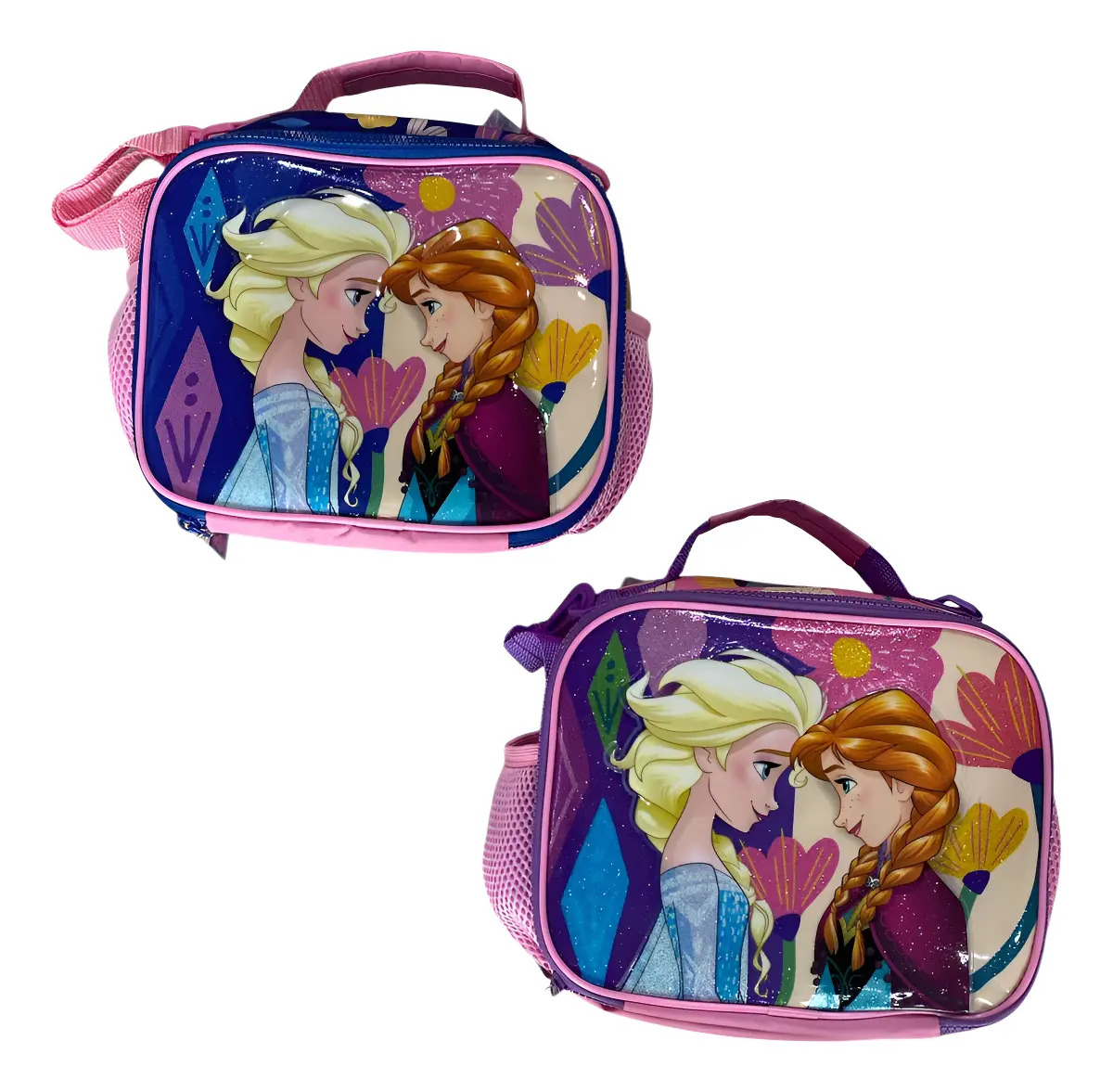 Lunchera Infantil Frozen 2 Elsa Y Ana Disney Wabro Color Violeta/rosa