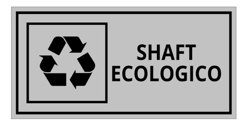 Identificador Shaft Ecologico, - Letreros Para Oficinas
