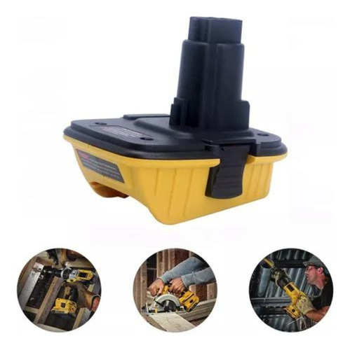 Adaptador-convertidor Batería Dewalt 18v A 20v Puerto/carga