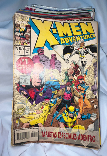 Cómic Xmen Adventures Colección Completa 61 Cómics Intermex (Usado)