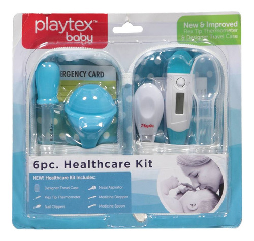 Playtex - Kit De Cuidado De La Salud Para Bebe  6 Piezas  T