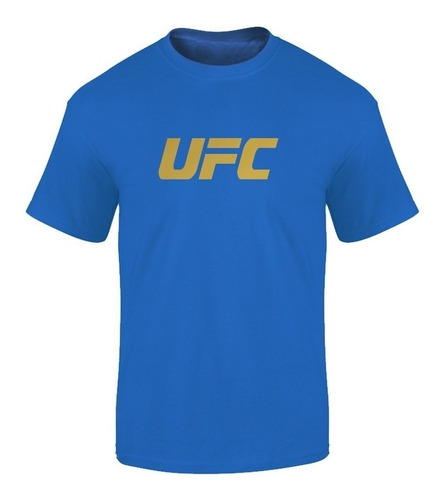 Polera Ufc Gold Mma Artes Marciales Mixtas 