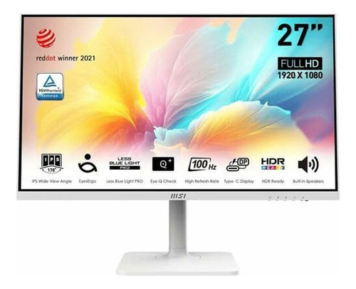 Monitor Msi Modern Md2712pw Pro 27 Ips Full Hd Freesync Cert