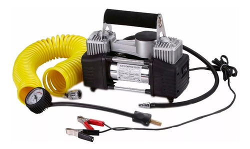 Imagen 2 de 6 de Compresor 12v Profesional 2 Cilindros, 150 Psi (libras)