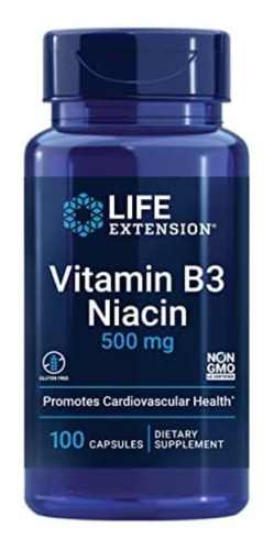 Niacina  Niacin Vitamina B3 500mg  Stock