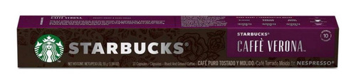 Café En Cápsula Tostado Y Molido Starbucks Caffè Verona