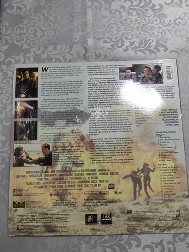 Laser Disc Filme Broken Arrow Usado