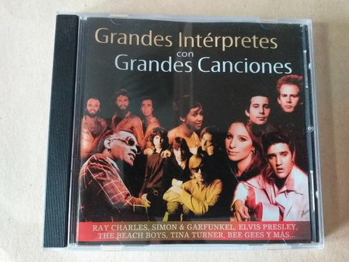 Cd Grandes Interpretes/  Grandes Canciones