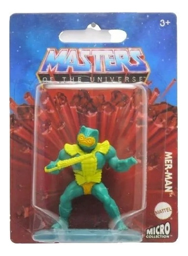 Mer-man Mini Figuras Masters Universe - Mattel Gyd67-gyd70