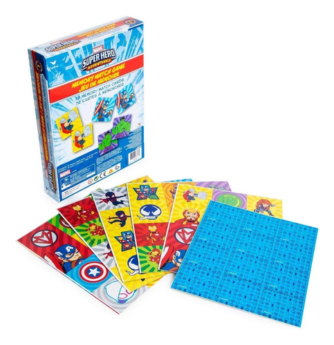 Cardinal Super Hero Adventures Memory Match Game