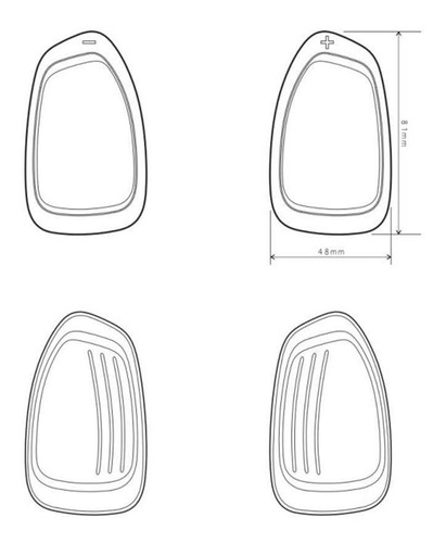 Imagen 4 de 9 de Paletas Cambio Audi Sq5 14-17 Q5 Rsq3 S5 Fibra Carbono Real