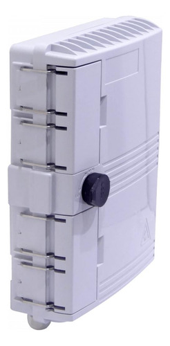 Caja Fibra Blanca 16 Rectangular Ip65 Con Llave Clickbox