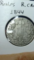 Comprar Antique, Moneda De Plata Chile, 2 Reales, Año 1844