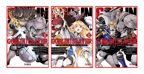 Combo Goblin Slayer (manga) 11 A 13 - Manga - Ivrea