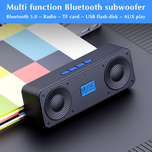 Parlantes Bluetooth Inalámbrico S18 Portatil Recargables