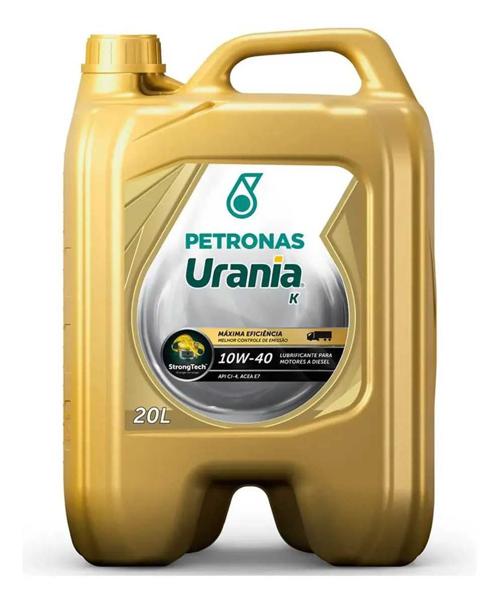 Óleo Lubrificante Petronas 10w40 100% Sintético 20l Motor Diesel Urania