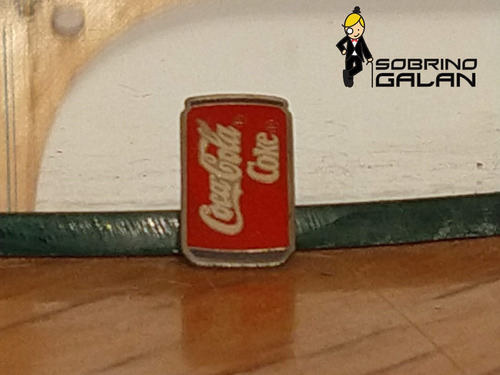 Pin Metálico De Lata De Coca Cola Vintage