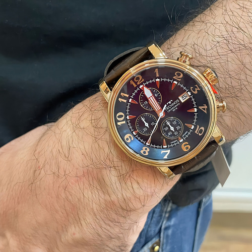 Relógio Technos Masculino Grandtech Rosé