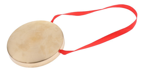 1 Juego De Platillos De Cobre Chino Gong Con Mazo Tradiciona