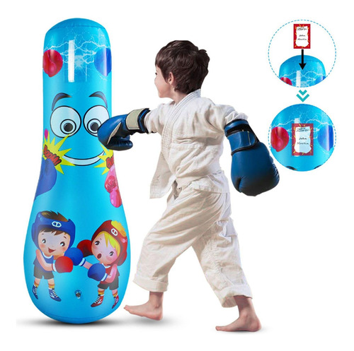 Los Niños Bolsa De Box Inflable Saco De Boxeo