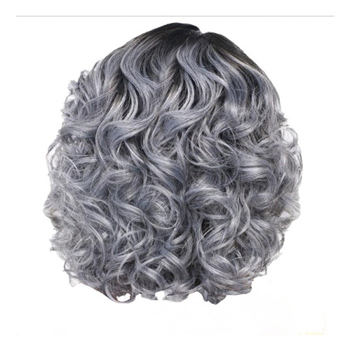 Wig Short Curly Hair Cores Premixed 1