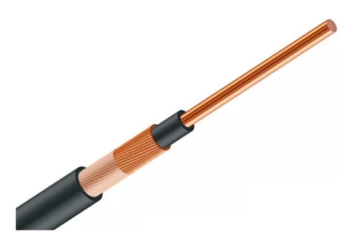 Cable Alambre Concéntrico 2x6mm 600v 100mts Certificado Sec