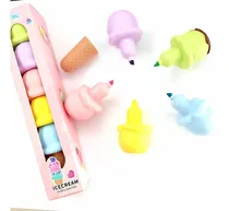 Comprar Resaltador C\u002Fforma Helado Love Color Variado Papeleria Set 5