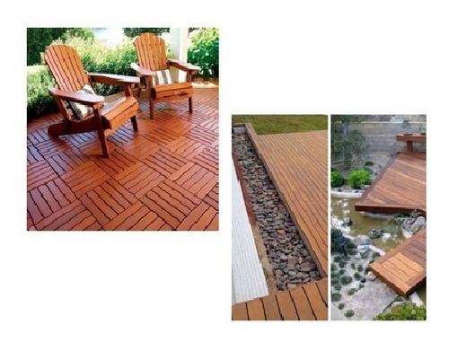 Piso Deck Para Exteriores E Interiores Resistente Al Agua