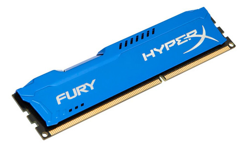 Memoria Ram Hyperx Fury Ddr3 8gb 1600 Mhz Azul