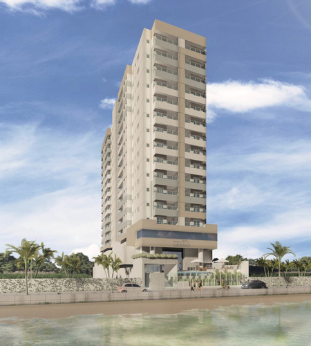 Imagem 1 de 23 de Ref 1165 - Apartamento De Frente Pro Mar, No Centro De Mongaguá, 3 Quartos, Suite, 2 Vagas De Garagem, Lazer Completo.