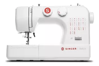 Máquina de coser recta Singer SM024-RD portablebalnca 220V