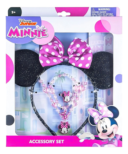 Minnie Mouse De Disney Junior Set Aacesorios Joyeria