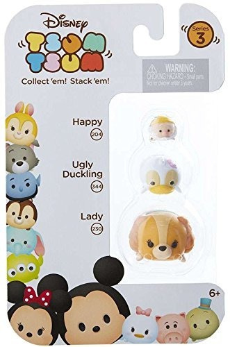 Tsum Tsum Series 3 Lady, Ugly Duckling & Happy