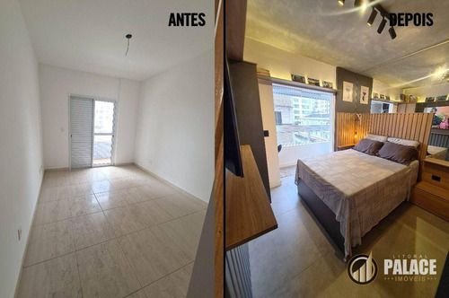 Imagem 22 de 30 de Apartamento Com 1 Dormitório À Venda, 51 M² Por R$ 320.000,00 - Vila Guilhermina - Praia Grande/sp - Ap3226