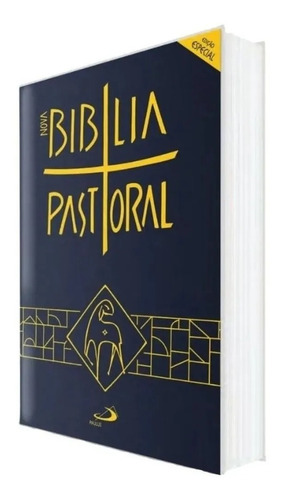 Bíblia Sagrada Católica Nova Pastoral Edição Especial Completa Capa Cristal Tamanho Médio