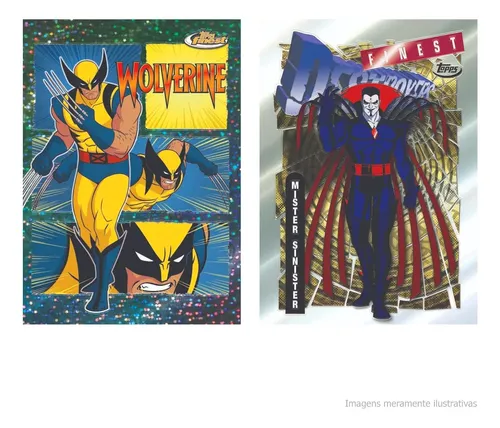 Booster Topps Finest X Men 97 Pack Com 5 Cards | MercadoLivre